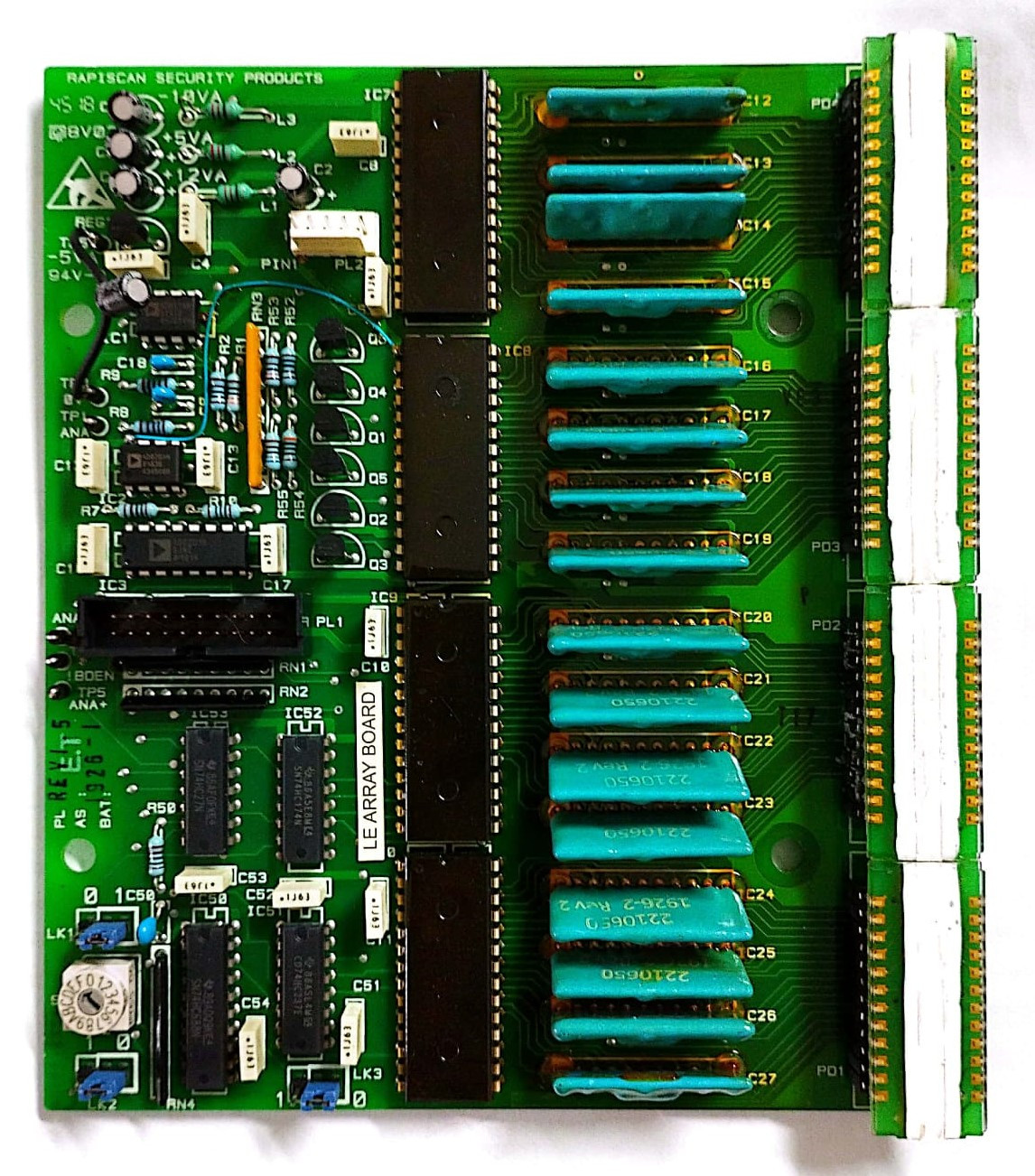 Rapiscan Security Products HE Array Board 2278534, 0328