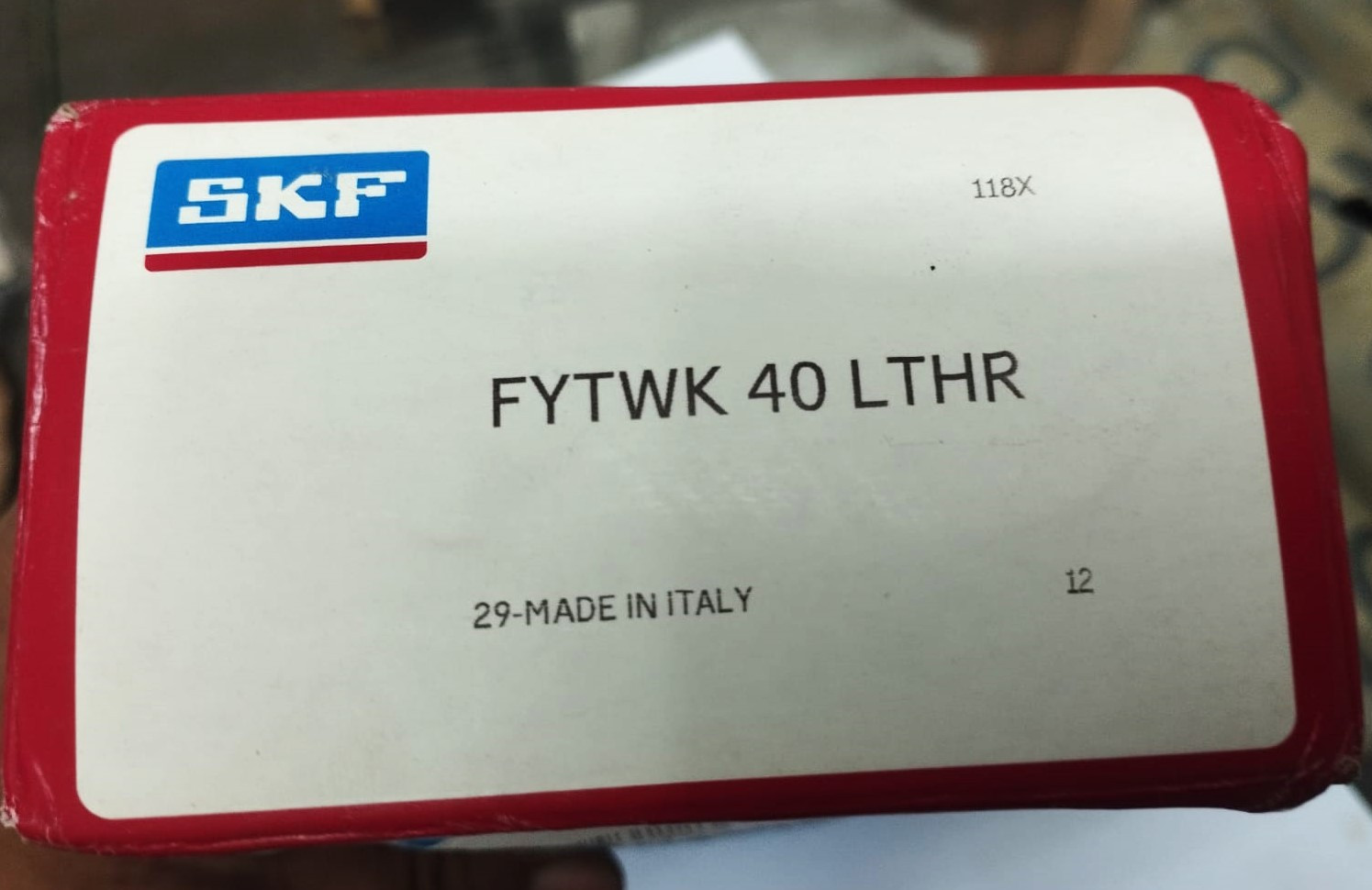 SKF Two-Bolt Oval Flanged Ball Bearing FYTWK 40 LTHR
