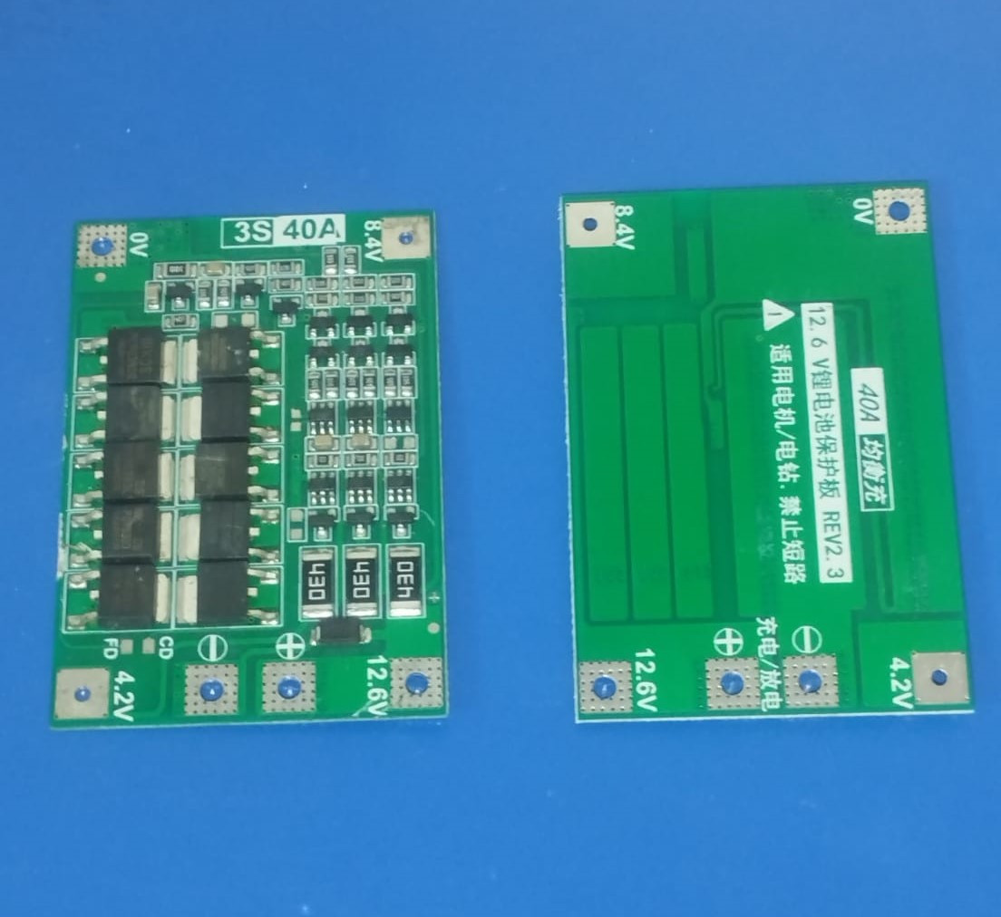 3S 40A Li-ion Lithium Battery Management System Protection Board | Brand New |