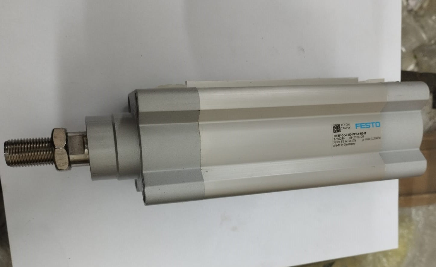 Festo Pneumatic ISO Cylinder DSBF-C-50-80-PPSA-N3-R, 1780286