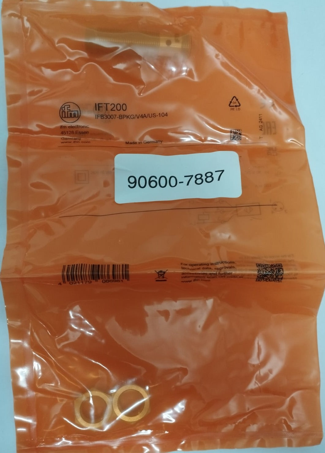 ifm Inductive Proximity Sensor IFT200