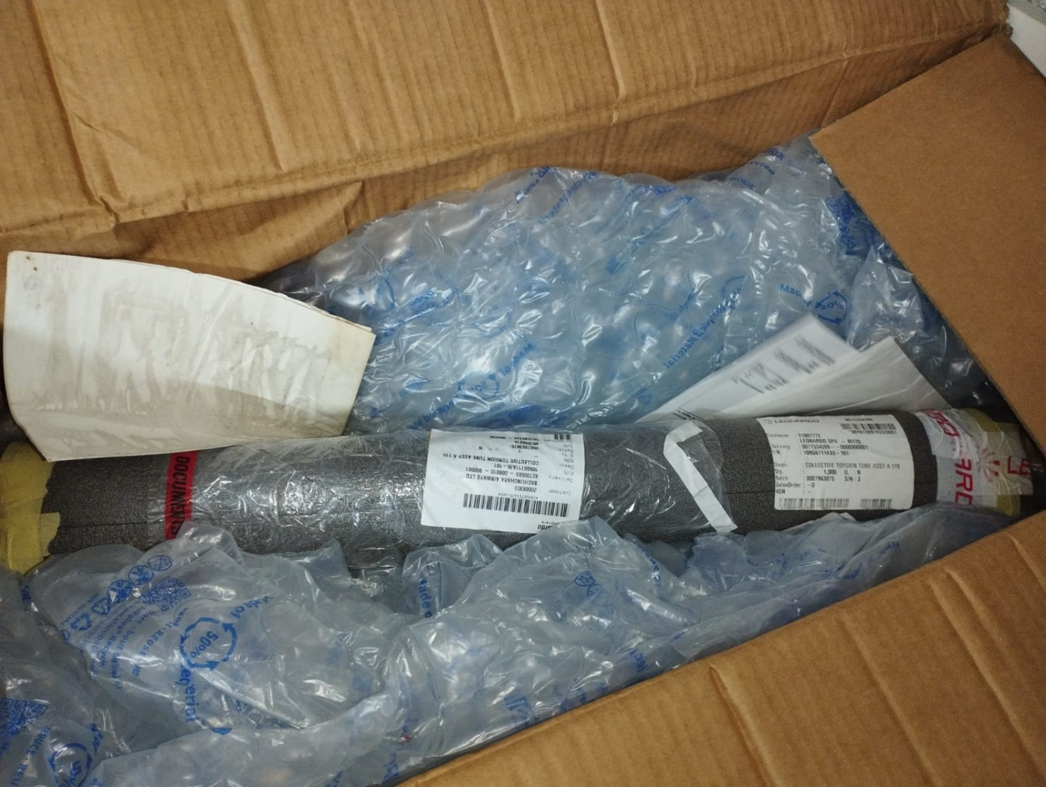 LEONARDO Collective Torsion Tube Assembly A 119 109G6711A35-101 | Brand New |