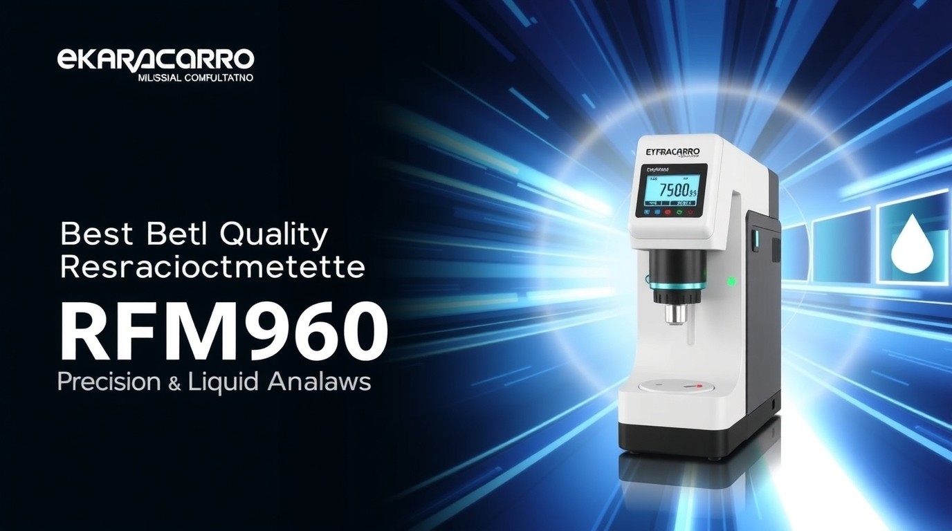 Best Quality Refractometer RFM960: Precision & Accuracy in Liquid Analysis