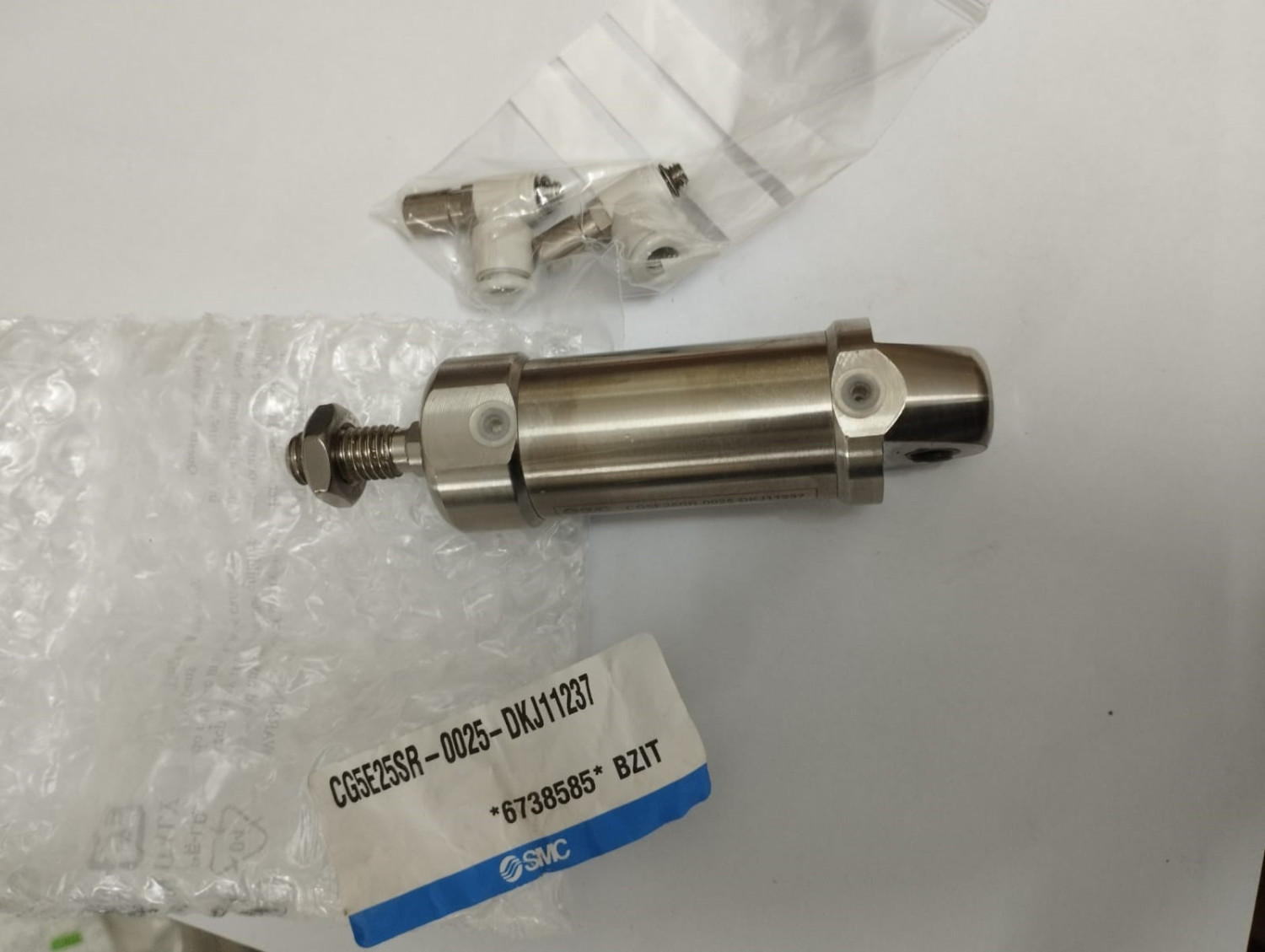 SMC Pneumatic Air Cylinder CG5E25SR-0025-DKJ11237