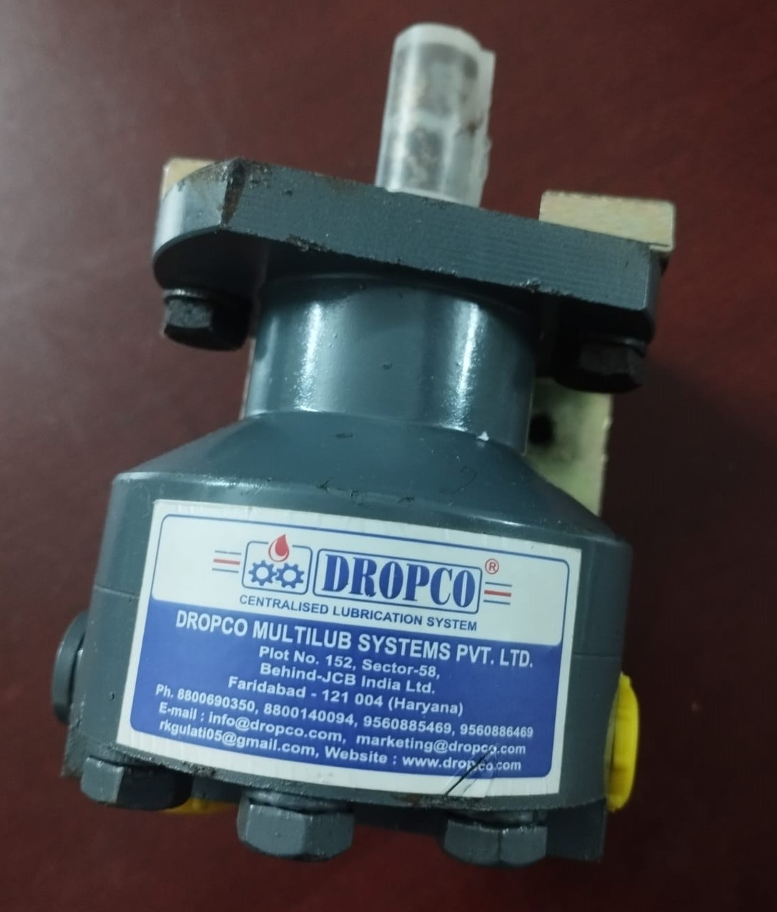 Dropco Rotary Lubrication Pump