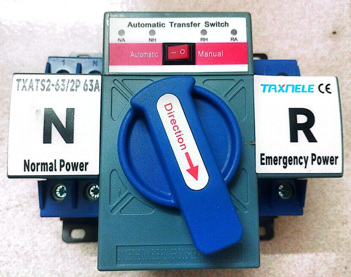 TAXNELE Dual Power Automatic Transfer Switch TXATS2-63/2P | Brand New |