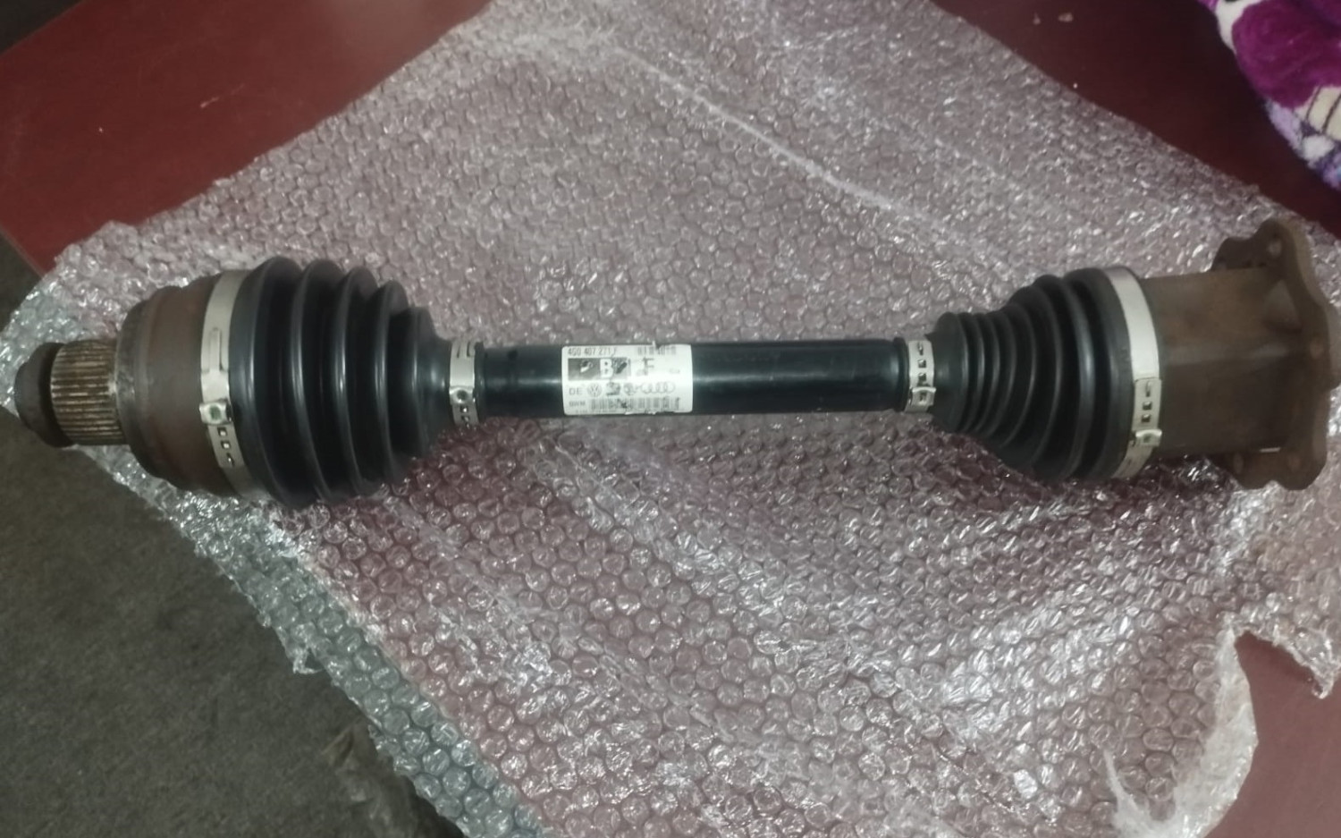 Audi OEM Front Constant Velocity Axle Drive Shaft 4G0 407 271 F | Brand New |